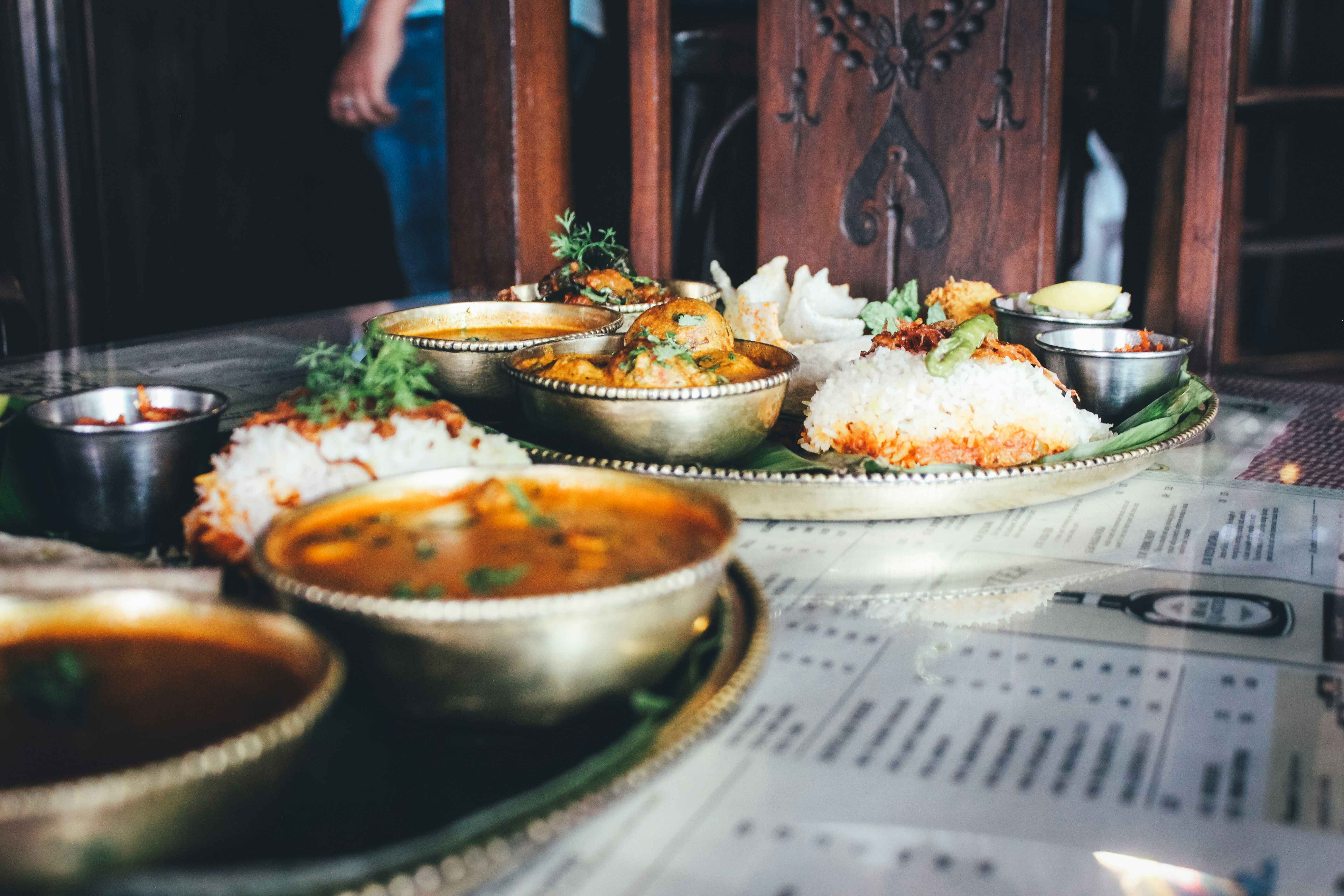 Local Nepali food