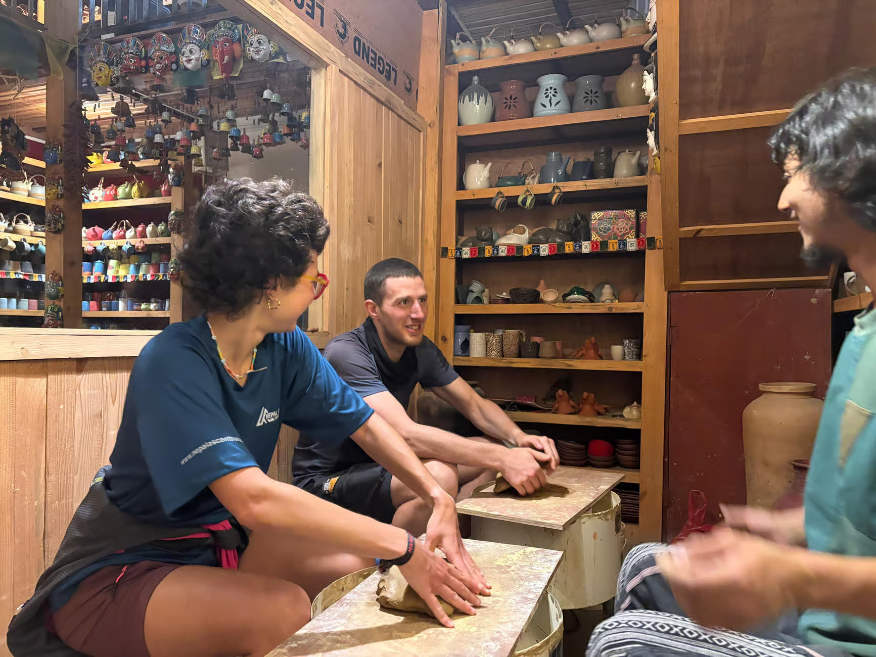 Pottery making